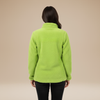 Mia | Cappotto Teddy Morbido da Donna con Zip Integrale