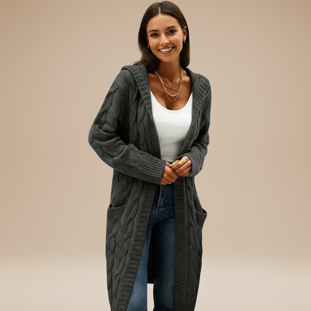 Giulia | Cardigan lavorato a maglia da donna