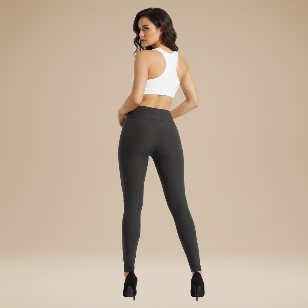 Irene | Leggings invernali da donna a vita alta, caldi e modellanti